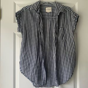 Lightweight Blue Gingham Shirt